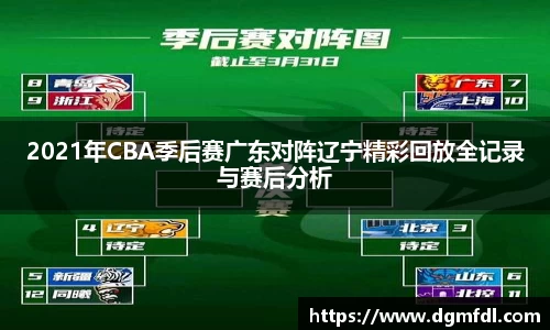 2021年CBA季后赛广东对阵辽宁精彩回放全记录与赛后分析